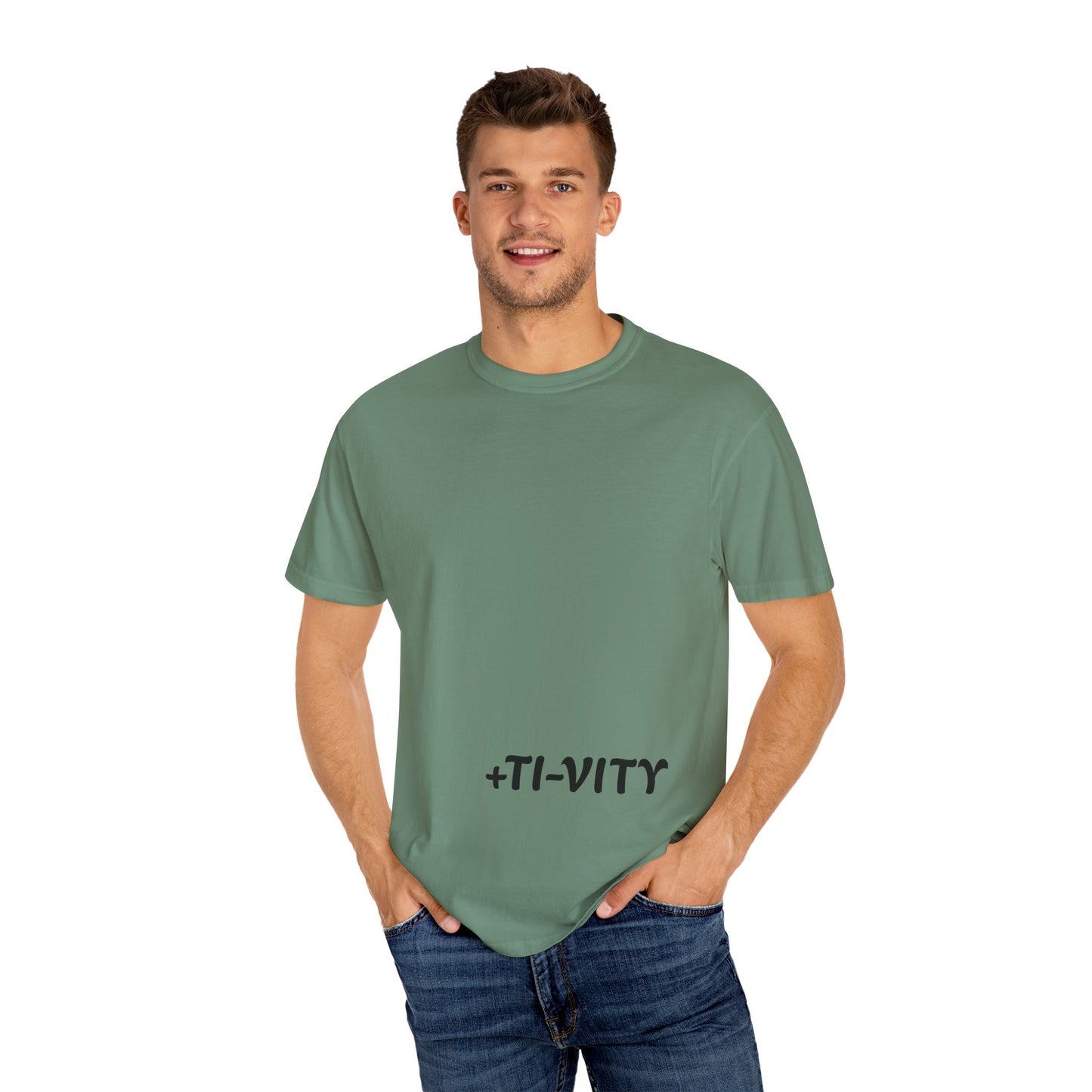 +TI-VITY Unisex Garment-Dyed T-shirt - Casual and Comfortable Tee for Everyday Wear