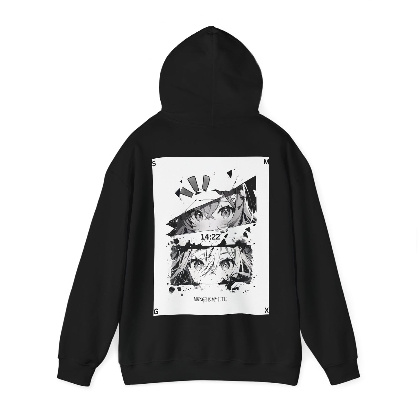 Anime-Inspired Unisex Heavy Blend™ Hooded Sweatshirt - Motivational Design