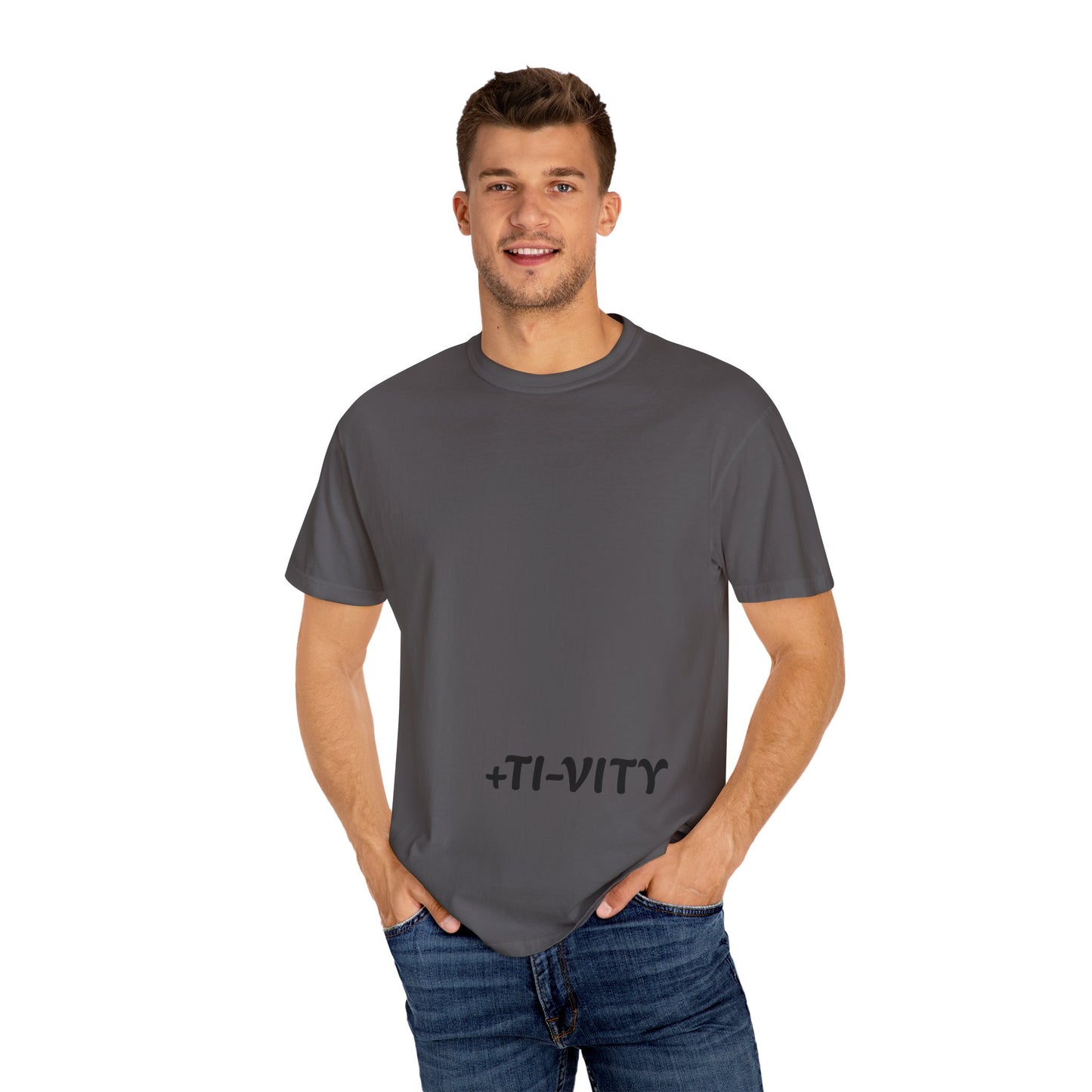 +TI-VITY Unisex Garment-Dyed T-shirt - Casual and Comfortable Tee for Everyday Wear