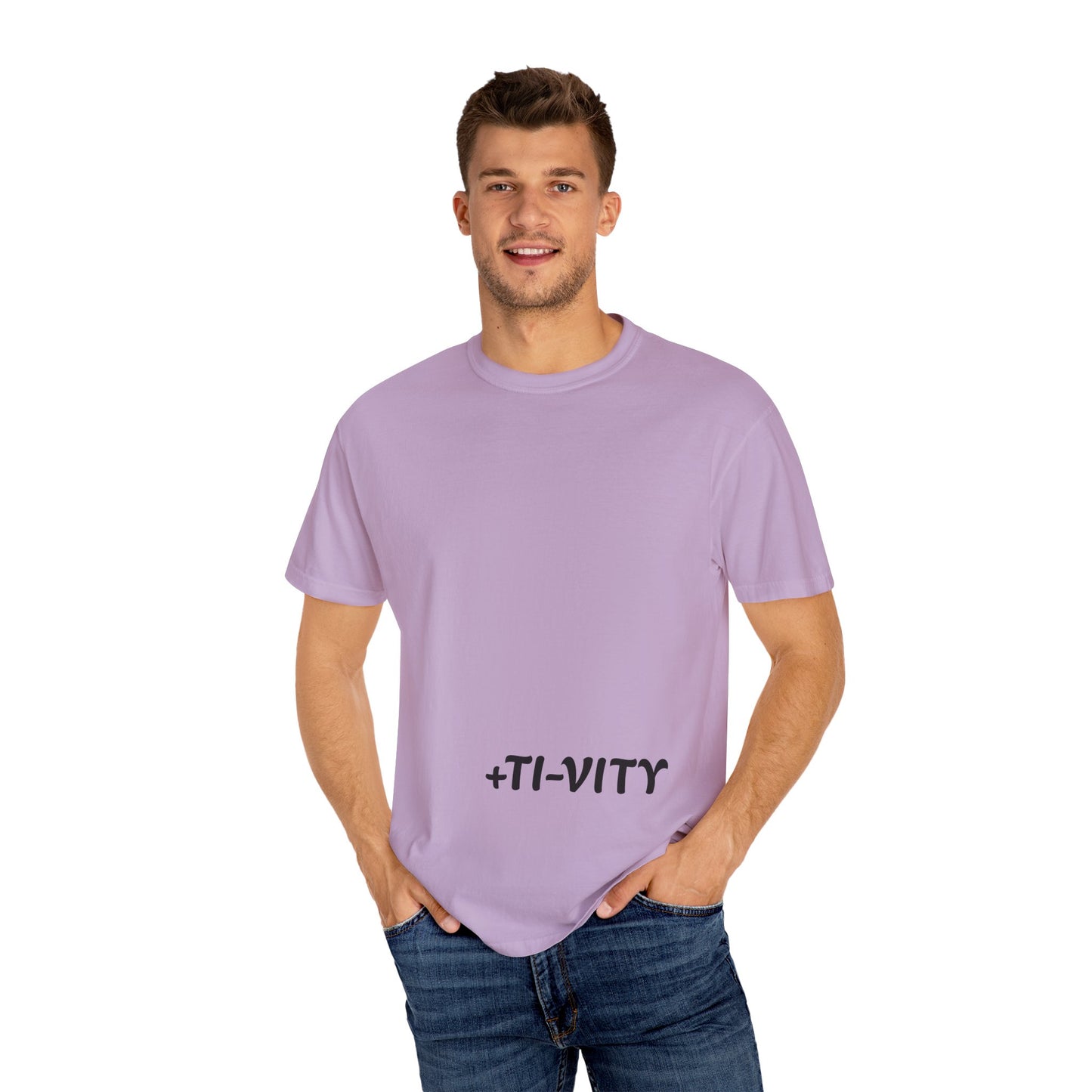 +TI-VITY Unisex Garment-Dyed T-shirt - Casual and Comfortable Tee for Everyday Wear