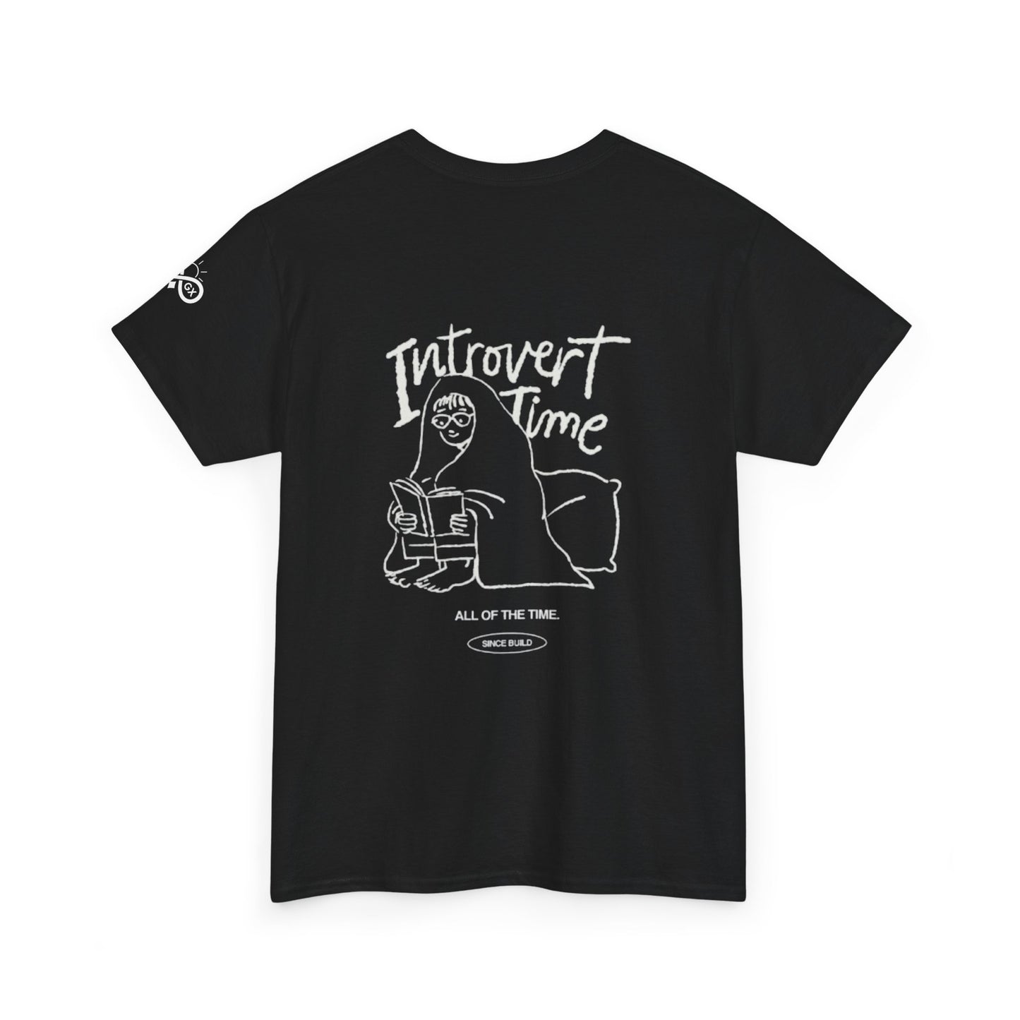 Introvert Time Unisex Cotton Tee - Perfect for Cozy Days