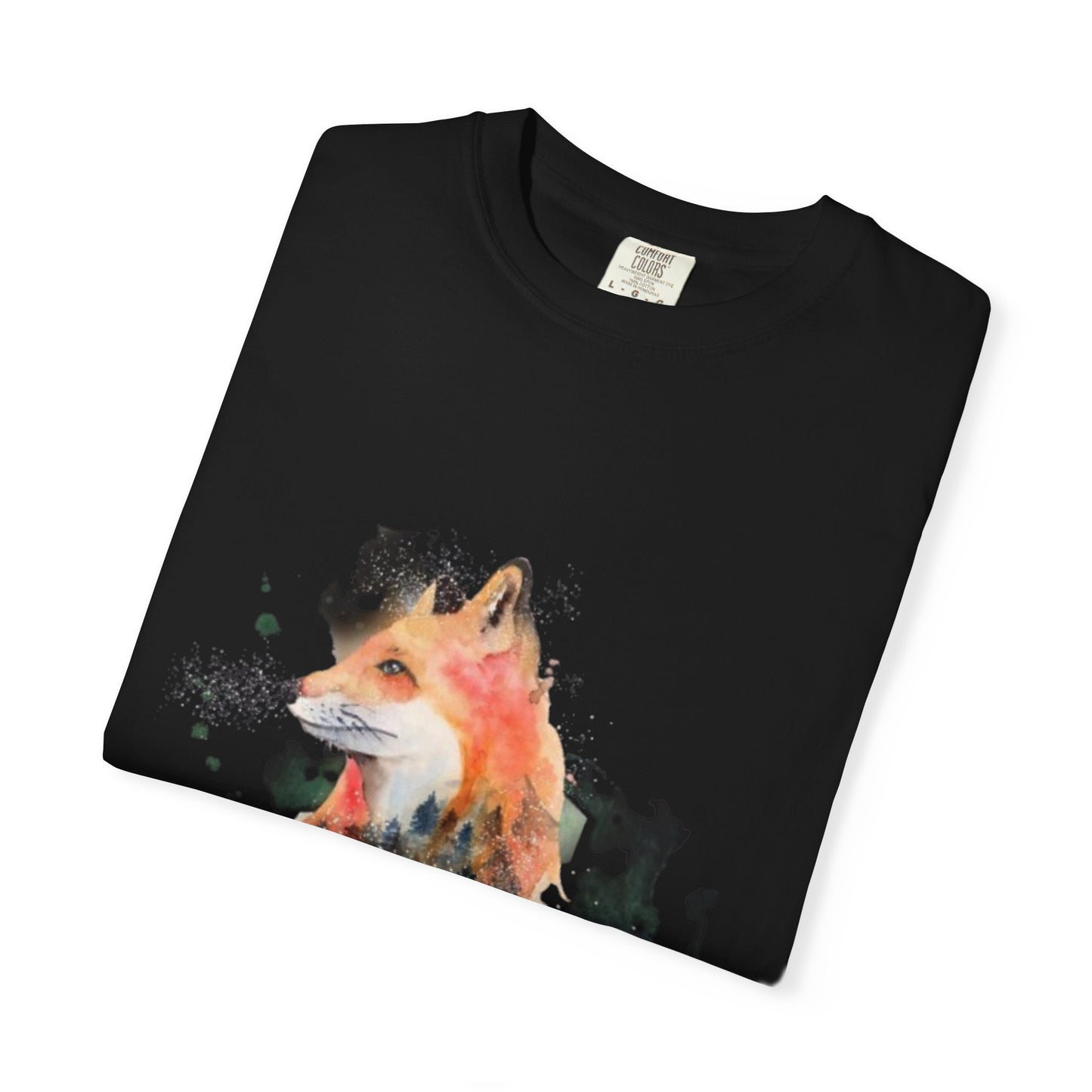 Unisex Garment-Dyed T-Shirt - Protect Your Peace Fox Design