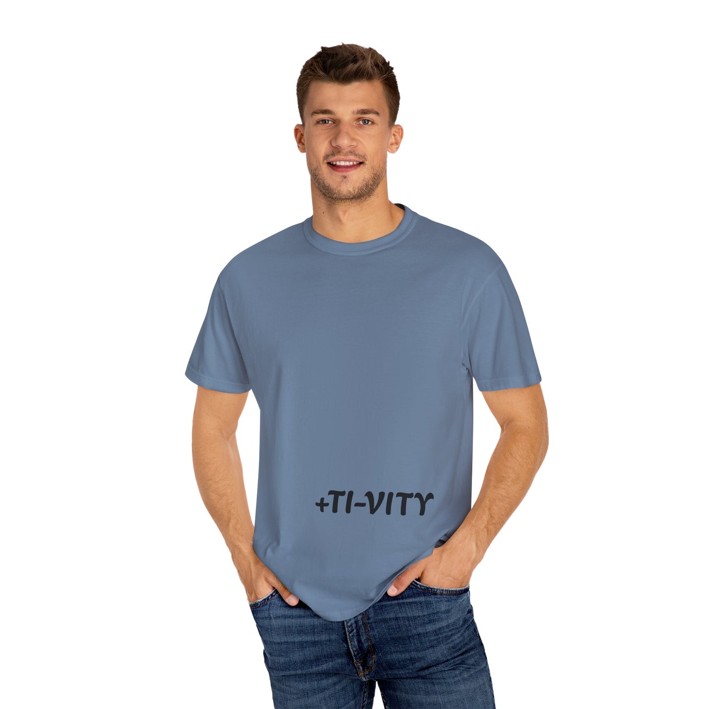 +TI-VITY Unisex Garment-Dyed T-shirt - Casual and Comfortable Tee for Everyday Wear