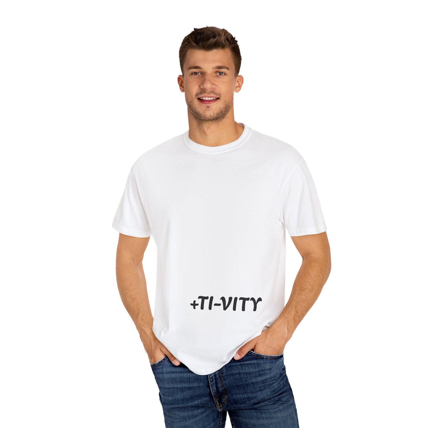 +TI-VITY Unisex Garment-Dyed T-shirt - Casual and Comfortable Tee for Everyday Wear