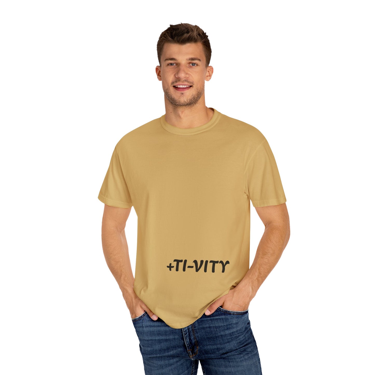 +TI-VITY Unisex Garment-Dyed T-shirt - Casual and Comfortable Tee for Everyday Wear