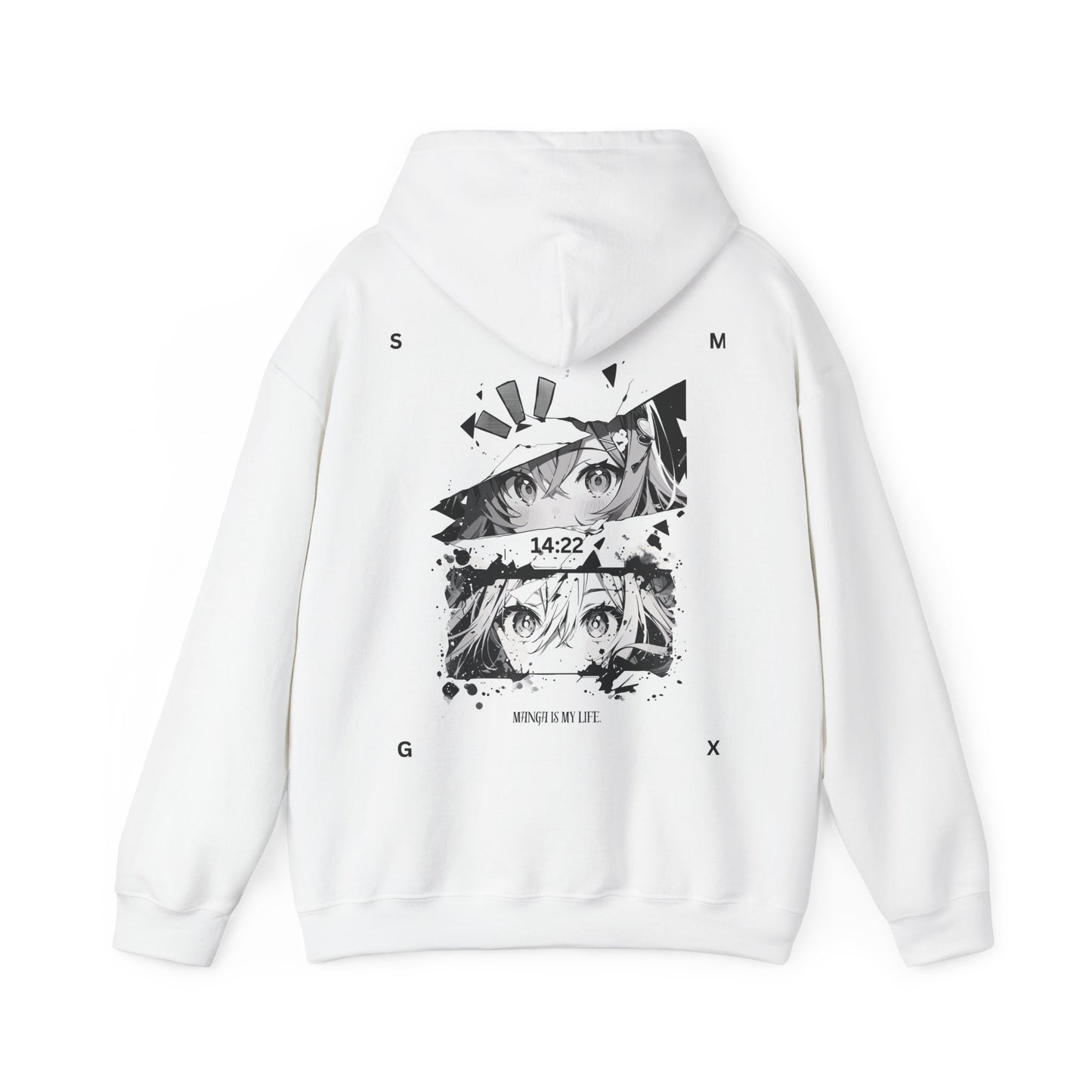 Anime-Inspired Unisex Heavy Blend™ Hooded Sweatshirt - Motivational Design