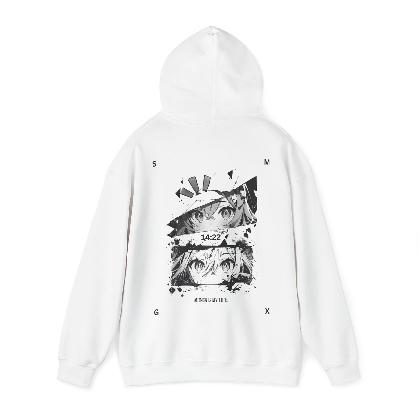 Anime-Inspired Unisex Heavy Blend™ Hooded Sweatshirt - Motivational Design