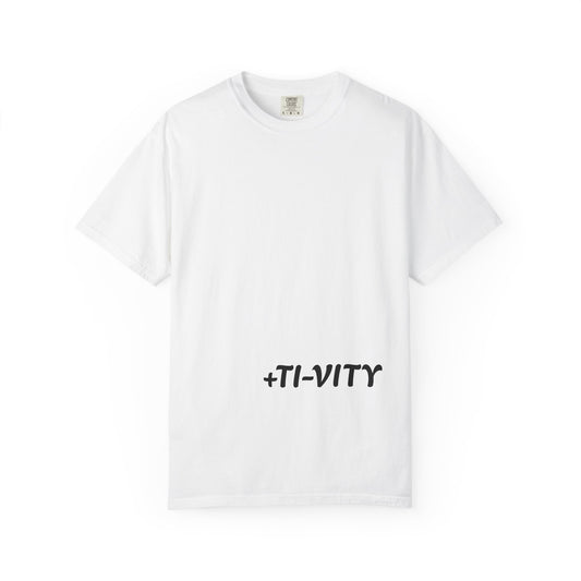 +TI-VITY Unisex Garment-Dyed T-shirt - Casual and Comfortable Tee for Everyday Wear
