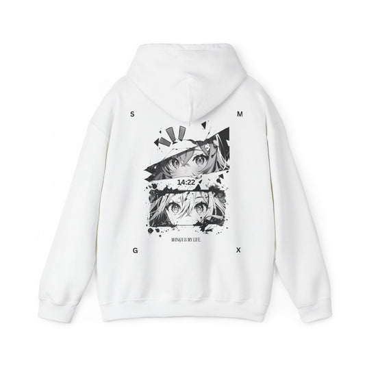 Anime-Inspired Unisex Heavy Blend™ Hooded Sweatshirt - Motivational Design